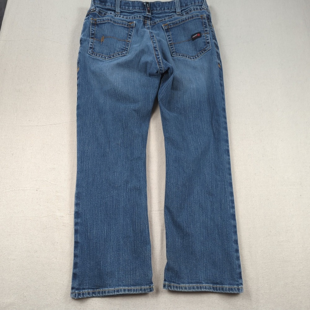 Ariat Jeans Mens 36x30 Blue M4 Relaxed Boot Cut FR Flame Resistant Utility - Picture 12 of 15